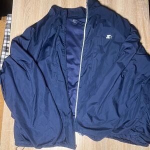 Starter Vintage Y2K Windbreaker Navy 2XL